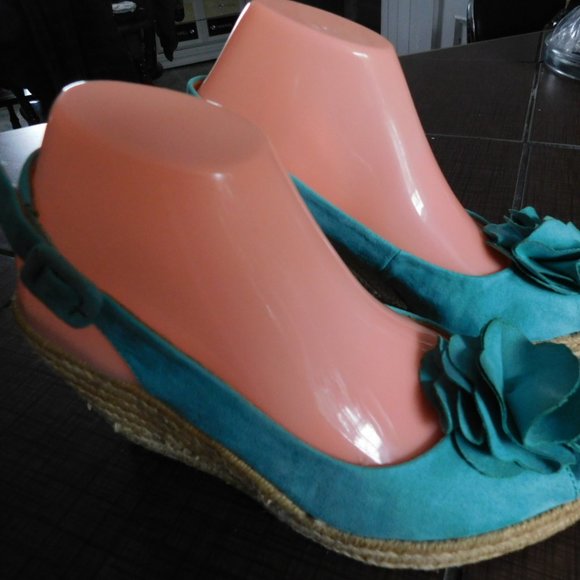 shoes turquoise  size :6 - Picture 3 of 5